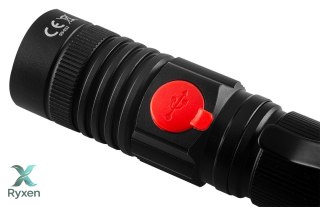 Latarka akumulatorowa USB 800 lm 2 w 1 CREE T6 LED NEO TOOLS