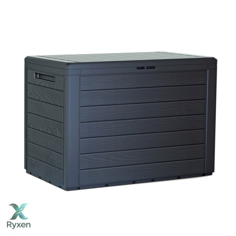 Skrzynia ogrodowa Woodebox 190L MBWL190 antracyt Prosperplast