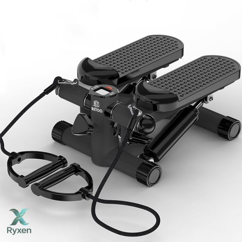 Stepper steper prosty z linkami do ćwiczeń regulacja fitness licznik lcd - s242-1 RTO
