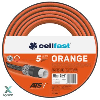 Wąż ogrodowy Cellfast Orange ATSV 3/4" 15m CELLFAST