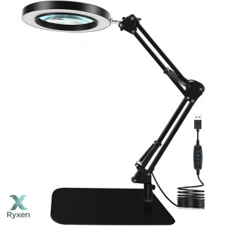 ZD141 Lampka lupa kosmetyczna biurkowa ATL