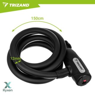 Zapięcie rowerowe 150cm Trizand TRIZAND