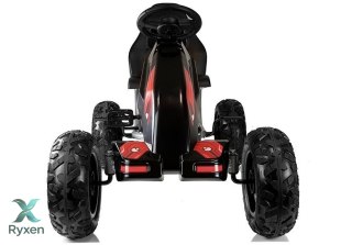 Gokart na Pedały B012 Pompowane Koła Czarny LEAN CARS