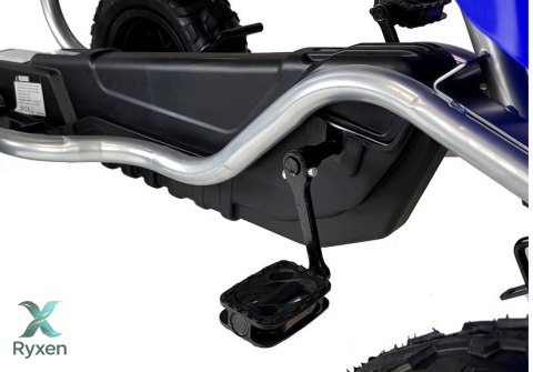 Gokart na Pedały B012 Pompowane Koła Niebieski LEAN CARS