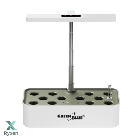 Inteligentny System wewnętrznej uprawy roślin GreenBlue, doniczka SMART, pojemność 4L, 220-240V AC 50/60Hz 0.4A GB133 GreenBlue