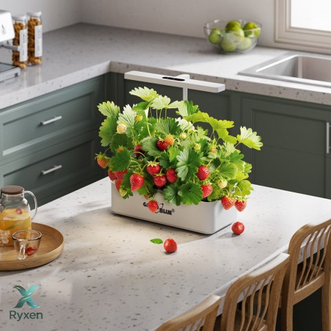 Inteligentny System wewnętrznej uprawy roślin GreenBlue, doniczka SMART, pojemność 4L, 220-240V AC 50/60Hz 0.4A GB133 GreenBlue