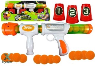 Karabin Pistolet Na Miękkie Kulki Kubeczki LEAN TOYS