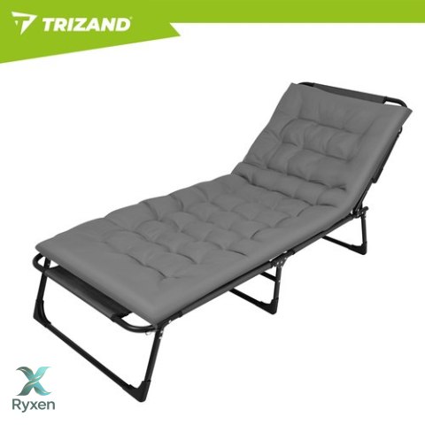 Leżak ogrodowy składany 192x68x28cm Trizand TRIZAND