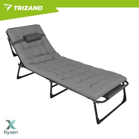 Leżak ogrodowy składany 192x68x28cm Trizand TRIZAND