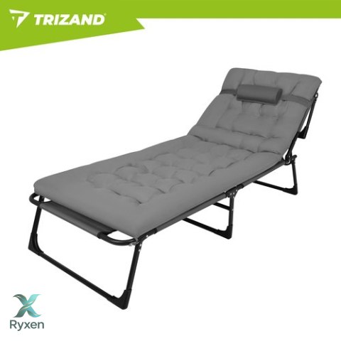 Leżak ogrodowy składany 192x68x28cm Trizand TRIZAND