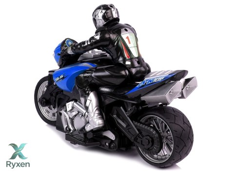 Motor Sportowy R/C 2.4G Zasięg 35 m 1:10 Niebieski LEAN TOYS