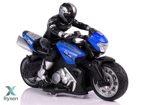 Motor Sportowy R/C 2.4G Zasięg 35 m 1:10 Niebieski LEAN TOYS