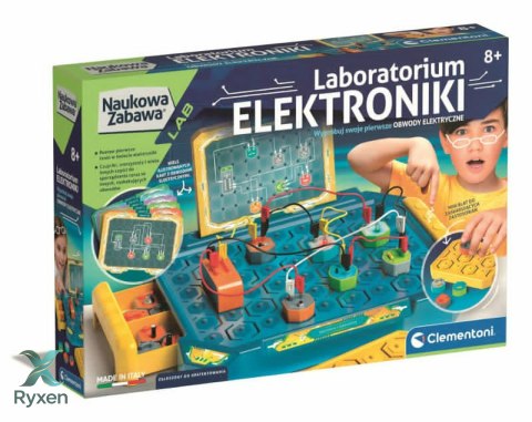 Naukowa Zabawa Laboratorium Elektroniki Język Polski Clementoni 50727 CLEMENTONI