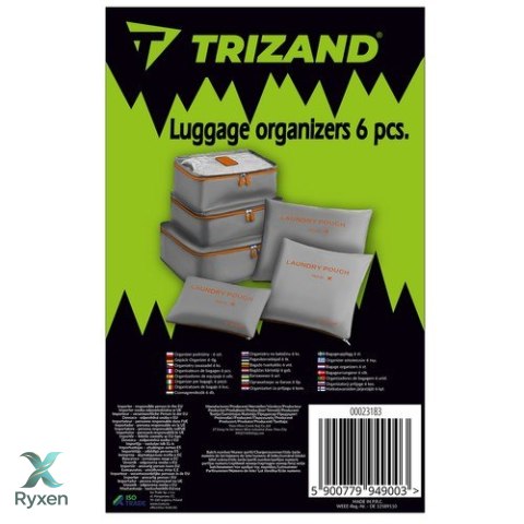 Organizer podróżny - 6 szt. Trizand 23183 TRIZAND