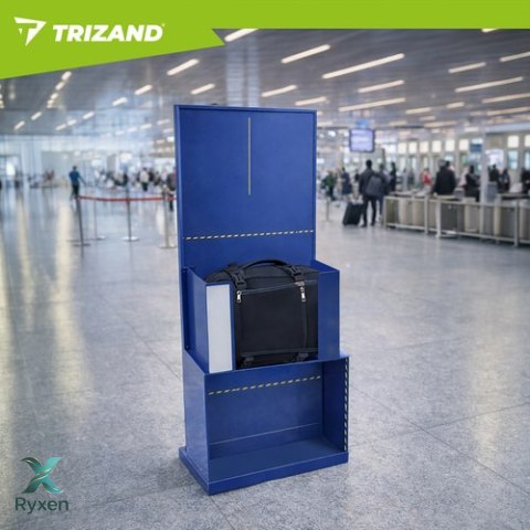 Plecak turystyczny 40x25x20cm czarny Trizand TRIZAND