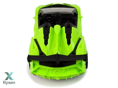 Zdalnie Sterowane Auto Sportowe R/C 1:18 Zielone LEAN TOYS