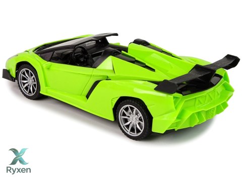 Zdalnie Sterowane Auto Sportowe R/C 1:18 Zielone LEAN TOYS