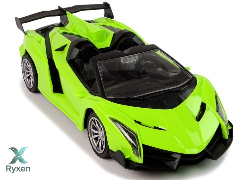 Zdalnie Sterowane Auto Sportowe R/C 1:18 Zielone LEAN TOYS