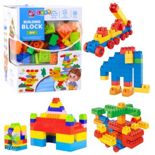 Zestaw Klocki Konstrukcyjne Przestrzenne Kolorowe 180 el. LEAN TOYS