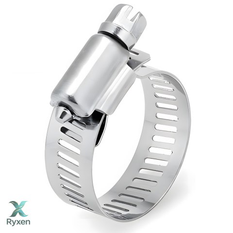 34x zestaw opaska zaciskowa skręcana metalowa ślimakowa 16-32mm + organizer RTO