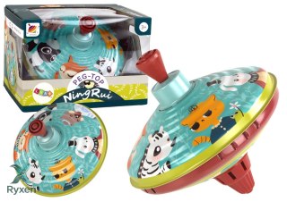 Bączek Metalowy Wirujący Zwierzątka Zabawka Tradycyjny LEAN TOYS