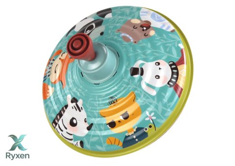 Bączek Metalowy Wirujący Zwierzątka Zabawka Tradycyjny LEAN TOYS