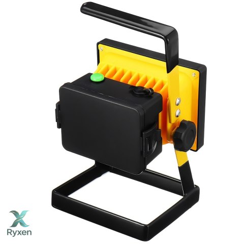 Halogen led roboczy budowlany akumulatorowy 30w przenośny mocny jasny kabel RTO