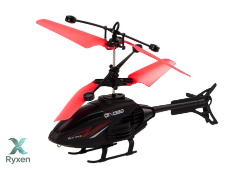 Helikopter Zdalnie Sterowany RC Żyroskop Czerwony LEAN TOYS