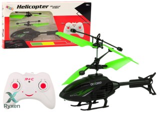 Helikopter Zdalnie Sterowany RC Żyroskop Zielony LEAN TOYS