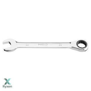 Klucz płasko-oczkowy z grzechotką, 22 mm NEO TOOLS