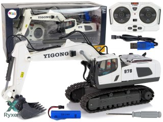 Koparka Zdalnie Sterowana Koła Gąsiennicowe 2.4 G Pilot LEAN TOYS