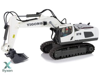 Koparka Zdalnie Sterowana Koła Gąsiennicowe 2.4 G Pilot LEAN TOYS