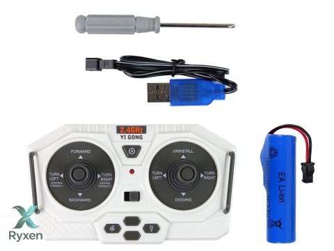 Koparka Zdalnie Sterowana Koła Gąsiennicowe 2.4 G Pilot LEAN TOYS