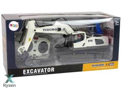 Koparka Zdalnie Sterowana Koła Gąsiennicowe 2.4 G Pilot LEAN TOYS