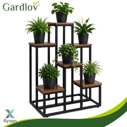 Kwietnik stojący 67cm - 6 półek Gardlov GARDLOV