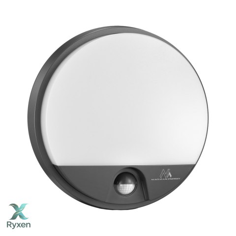 Lampa LED z sensorem ruchu MCE291 GR szara Maclean