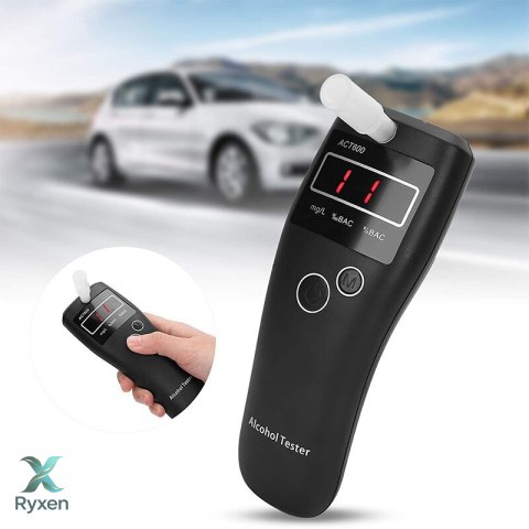 Precyzyjny alkomat kalibracje 5x ustniki tester -e263 RTO