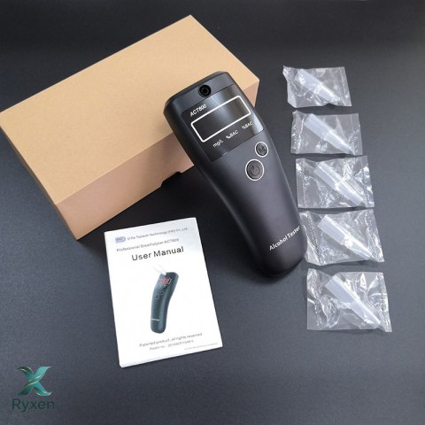 Precyzyjny alkomat kalibracje 5x ustniki tester -e263 RTO