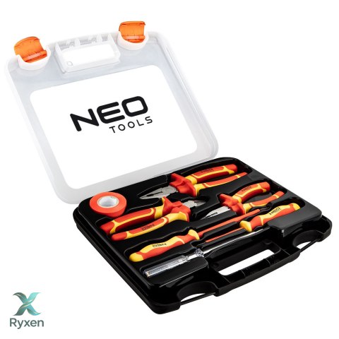 Zestaw szczypiec i wkrętaków 1000V, 7 szt. NEO TOOLS