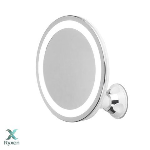 AD 2168 Lusterko led łazienkowe, 5x powiększenie, 24 diody led, regulacja natężenia światła ADLER