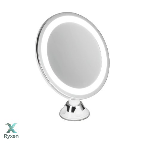 AD 2168 Lusterko led łazienkowe, 5x powiększenie, 24 diody led, regulacja natężenia światła ADLER