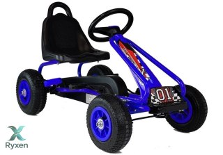 Gokart na Pedały G201 Niebieski LEAN TOYS