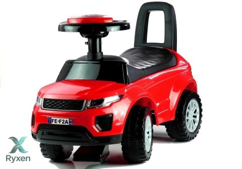 Jeździk dla Malucha 613W Gra + Świeci Czerwony LEAN CARS