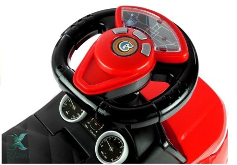Jeździk dla Malucha 613W Gra + Świeci Czerwony LEAN CARS