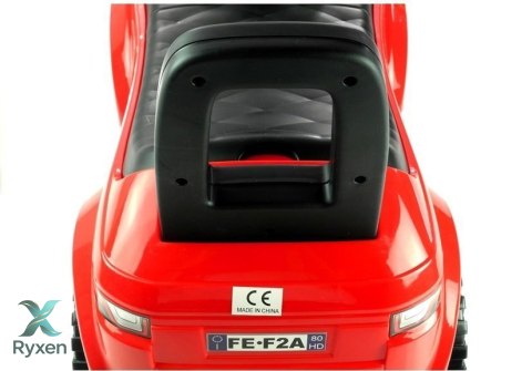 Jeździk dla Malucha 613W Gra + Świeci Czerwony LEAN CARS