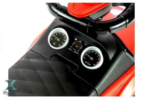 Jeździk dla Malucha 613W Gra + Świeci Czerwony LEAN CARS