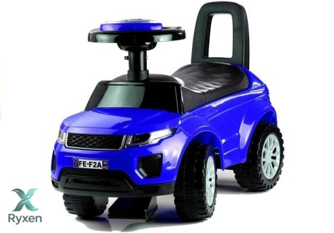 Jeździk dla Malucha 613W Gra + Świeci Niebieski LEAN CARS