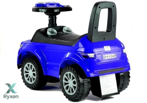 Jeździk dla Malucha 613W Gra + Świeci Niebieski LEAN CARS