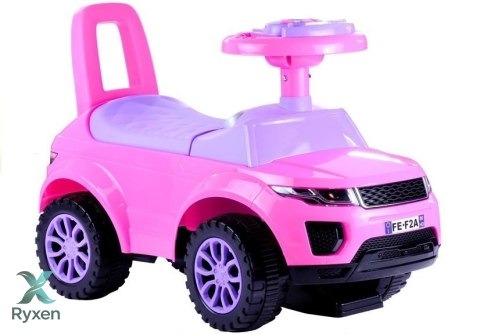 Jeździk dla Malucha 613W Gra + Świeci Różowy LEAN CARS