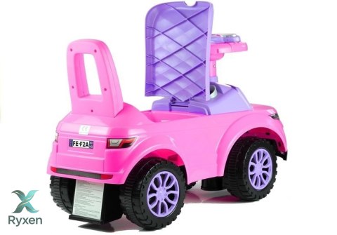 Jeździk dla Malucha 613W Gra + Świeci Różowy LEAN CARS
